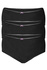 Evička maxi bavlnené nohavičky 3ks čierna veľkosť: XXL