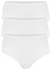 Jolka vysoké nohavičky z bavlny J46381 - 3 bal biela veľkosť: XL