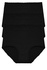Jozefa bavlnené nohavičky vysoký pás 9083 - 3bal čierna veľkosť: L