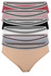 Rosa Junio - menštruačné bavlnené nohavičky 85-318 - 4bal viacfarebná veľkosť: XL