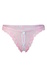 Selin crotchless eroticke tangá - prestrihy svetlo ružová veľkosť: L