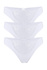 Blasia elegantné tangá 3 ks biela veľkosť: S
