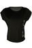 Fitness Krass Woman T-shirt čierna veľkosť: XS