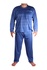 Milan pyžamo pánske dlhé V1611 modrá veľkosť: XL