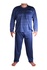 Milan pyžamo pánske dlhé V1611 tmavo modrá veľkosť: XL