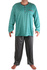 Olda maxi pánske pyžamo BNA273 svetlozelená veľkosť: XL