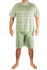 Luděk pyžamo krátky rukáv a kraťasy 1-OGC-30 khaki veľkosť: L