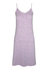 Soňa nočná košeľa na ramienka 6502 svetlo fialová veľkosť: L