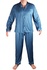 Adam pánske pyžamo na gombíky 695 modrá veľkosť: M