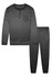 Cecil pánske pyžamo dlhý rukáv 696 šedá veľkosť: M