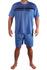 Juraj pánske pyžamo krátke 1780 modrá veľkosť: 3XL