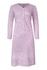 Ludvika dámska nočná košeľa dlhý rukáv 6523 svetlo fialová veľkosť: XL