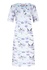 Ilonka dámska nočná košeľa krátky rukáv 6503 fialová veľkosť: XXL
