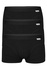 Martin Nur Der bavlnené boxerky - trojbalenie čierna veľkosť: M