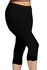Ronda dámske bavlnené legíny 709 čierna veľkosť: M