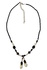 Bižutérny náhrdelník s perlami biela