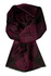 Charles red pánsky elegantný šál ku kabátu vínová
