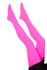 Maxi farebné zimné pančucháče svetlo ružová veľkosť: XXL