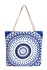 Eden Mandala plážová kabelka modrá