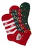 Merry Christmas ponožky v dárkovom balení - 3 páry viacfarebná veľkosť: 35-38