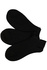 Dámske členkové ponožky bavlna CW349 -3 bal čierna veľkosť: 35-38