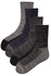 Pánske ponožky thermo bavlna SSM74 - 2 páry viacfarebná veľkosť: 40-44
