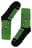 Futbalista - veselé ponožky Intenso zelená veľkosť: 41-43