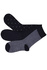Pánske vysoké ponožky bavlna - 3 páry viacfarebná veľkosť: 39-42