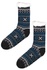 Snowy huňaté ponožky baránok MC 113 tmavo šedá veľkosť: 39-42