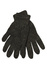 Jesenné pletené rukavice hrejivé tmavé R226PM tmavo šedá