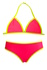 Antonia dievčenské trojuholníčkové bikini ružová veľkosť: 3-4 roky