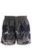 Palomo maxi šortkové plavky DK69154 tmavo šedá veľkosť: 4XL