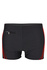 Capital black pánske plavky s vreckom AB 077 červená veľkosť: M