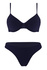 Sarina Color dámske plavky nevystužené tmavo modrá veľkosť: M