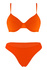 Sarina Color dámske plavky nevystužené oranžová veľkosť: XL