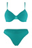 Sarina Color dámske plavky nevystužené olivová zelená veľkosť: L