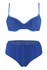Leana dvojdielne plavky s výstužou modrá veľkosť: M