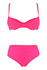 Barka Neon dámske plavky vystužené košíčky ružová veľkosť: M