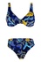 Marbela dámske plavky bez výstuže tmavo modrá veľkosť: L
