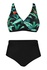 Gabriela dámske plavky pre plnoštíhle S1148 zelená veľkosť: XXL