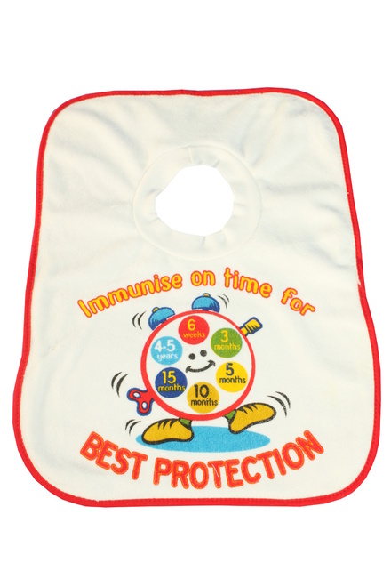 Best Protection detský podbradník 2ks biela veľkosť: UNI