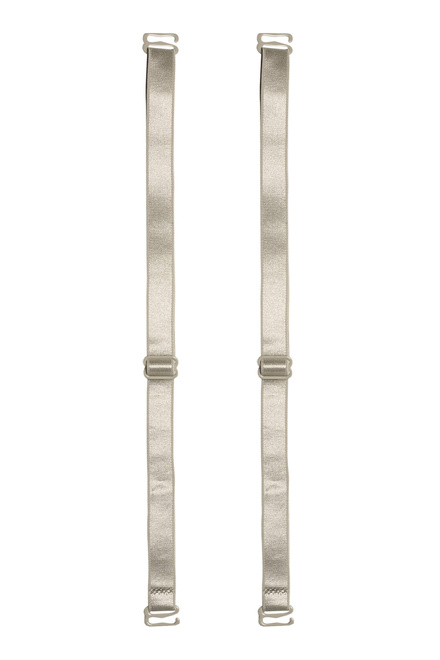 12 mm - textilné ramienka k podprsenke šedá