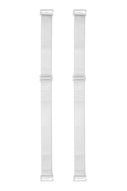 18 mm - široké náhradné ramienka k podprsenke 18 mm biela