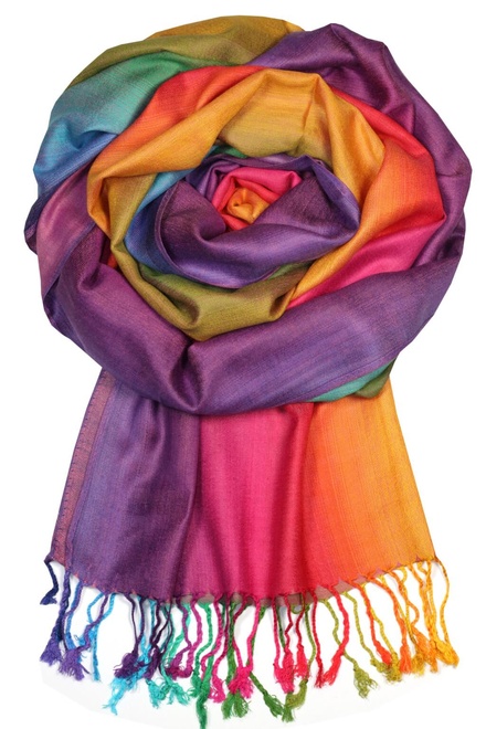 Rainbow - elegantná šál