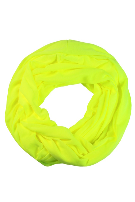 Heidi Neon jemná šála - tunel žiarivá žltá
