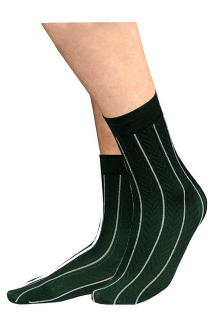 Fog Microfibre ponožky tmavo zelená veľkosť: x