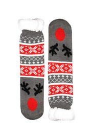 Christmas style ponožky s baránkom detské CW232