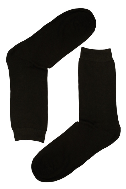 Business bambusové ponožky 3Pack čierna veľkosť: 43-46