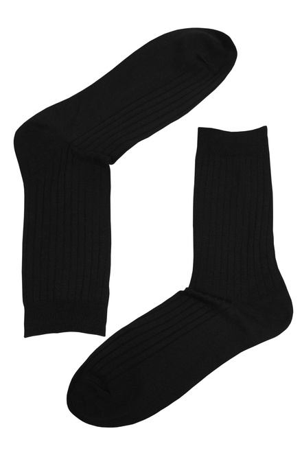 Bambus - zdravotné pánske ponožky 3 páry čierna veľkosť: 40-43