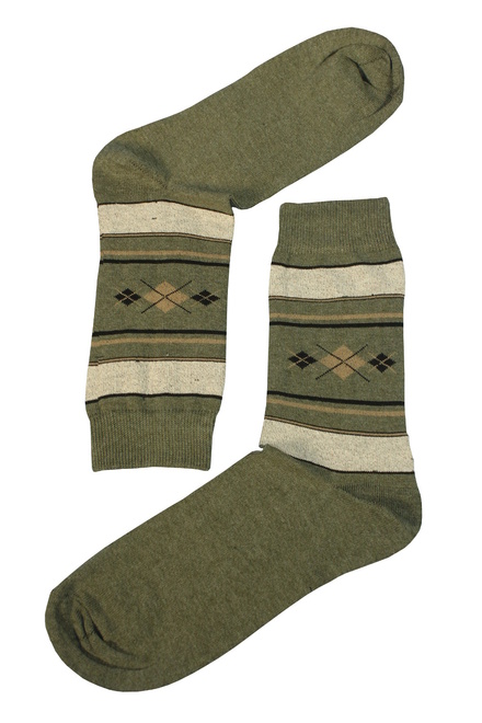 Pánske trendy bavlnené ponožky 5 párov MIX veľkosť: 39-42